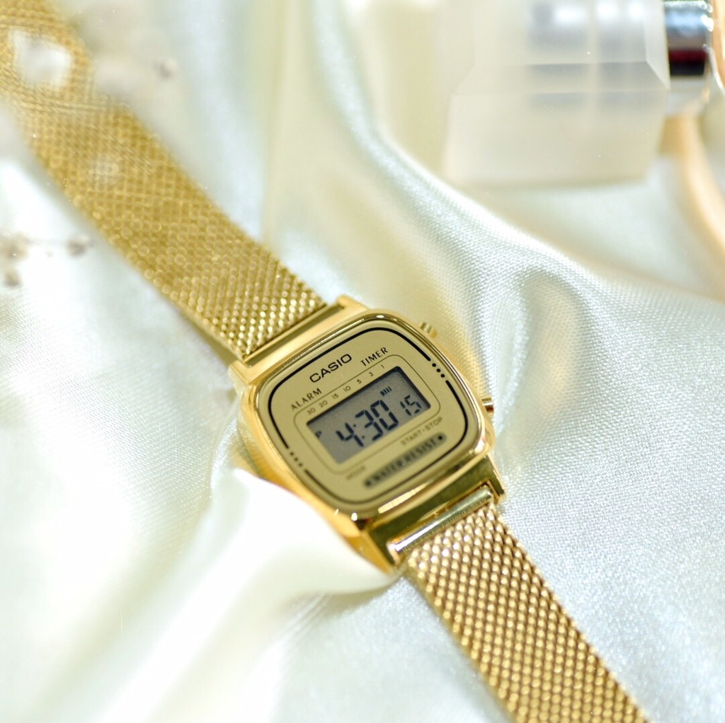 RELOJ CASIO RETRO MINI GOLD - Comprar en Titanium