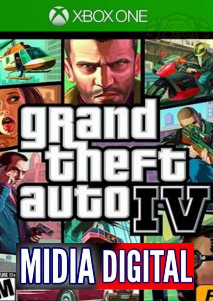 Gta V Mídia Digital Xbox 360  Jogo de Videogame Nunca Usado