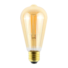 Lampara Ovoide Vintage de 7.5 watts dimerizable luz calida