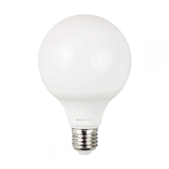 Lampara Globo de 11 watts luz cálida