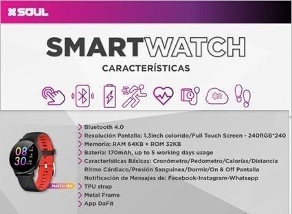 Smartwatch Y68 - Parrot Soul