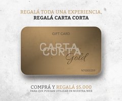 Gift Card Gold - comprar online