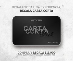 Gift Card Black