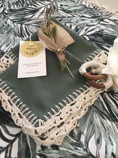 Mantel matero estampado - comprar online