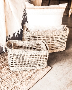 CESTO SEAGRASS RECTANGULAR - un espacio a tu medida