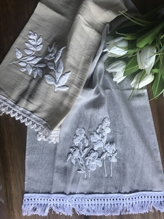 Toalla gasa estampada en relieve - comprar online