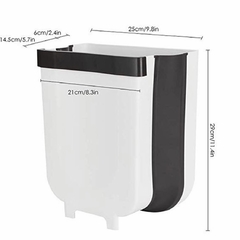 Cesto de basura auxiliar colgante - tienda online