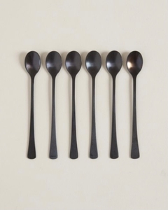 CUCHARITA NEGRA DE ACERO