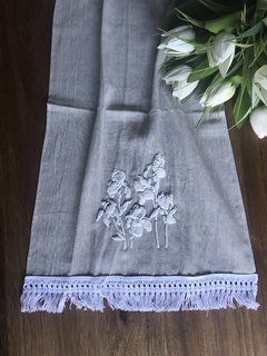 Toalla gasa estampada en relieve