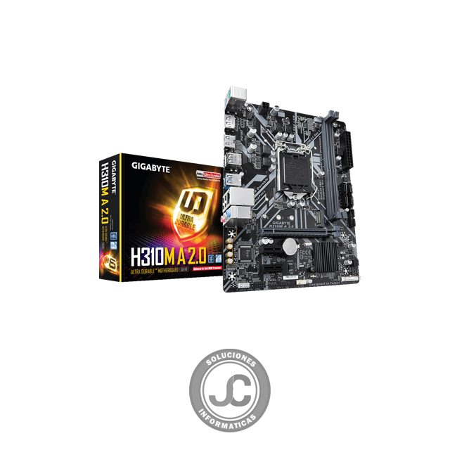 GIGABYTE H310M M.2 2.0 (1151) Para 8va. Generación