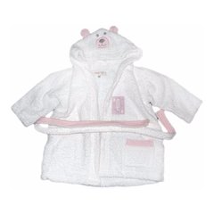 Bata de toalla gruesa de bebe c/ lazo