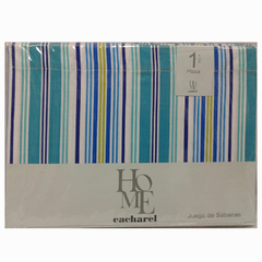 Juego de Sábanas Cacharel Home Estampadas 144 Hilos Percal
