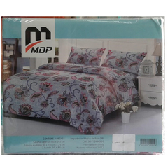 Juego de Sabanas 144 Hilos Estampada Microfibra - tienda online