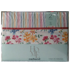 Juego de Sábanas Cacharel Home Estampadas 144 Hilos Percal en internet