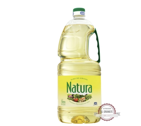 Aceite Natura por 3 litros - Distribuidora El Granate