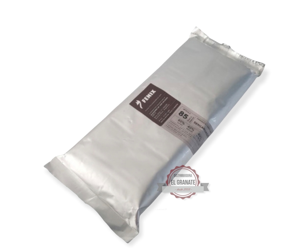 Chocolate Fénix cobertura semiamargo por 1 kilo