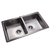 Pileta Acero Doble Johnson Quadra Q76A
