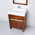 Vanitory Mueble Baño Campi Square Caramelo 80 C/ Mesada Loza 1 Orificio - comprar online