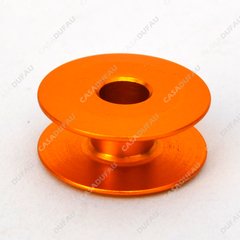 Carretel Recta Industrial Aluminio Amarillo