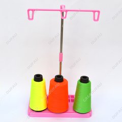 Porta Cono 3 Hilos Plastico Rosa - comprar online
