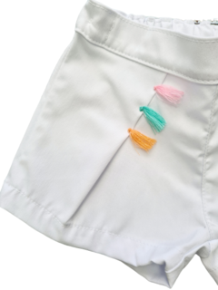 SHORTS CASTELINHO BRANCO - comprar online