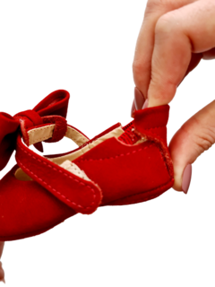 SAPATO NOBUCK VERMELHO FERRARI - loja online