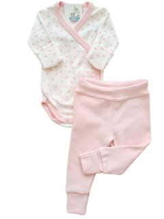 BODY MANGA LONGA + CALÇA COROA