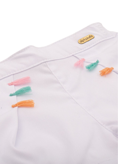 SHORTS CASTELINHO BRANCO na internet