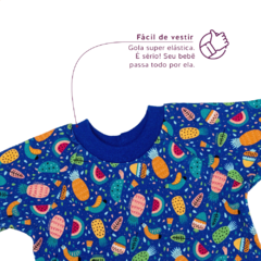 BODY EXTENSÍVEL MANGA LONGA TROPICAL - comprar online