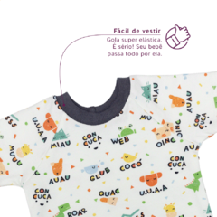 BODY EXTENSÍVEL MANGA LONGA MÓDULOS - comprar online