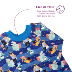 MACACÃO EXTENSÍVEL MANGA LONGA ZOOPER - comprar online