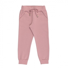 CALÇA MOLETOM ROSA
