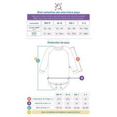 BODY EXTENSÍVEL MANGA LONGA MÓDULOS