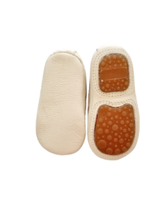 SAPATO MOCASSIM BABY ALGODÃO BEGE - loja online