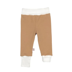 CALÇA BÁSICA EXTENSÍVEL DUO COLOR CARAMELO/OFF