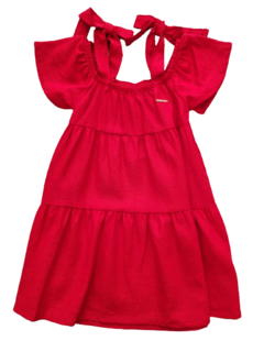 VESTIDO ALÇAS LINHO