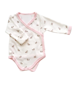 BODY KIMONO E CALÇA URSINHA ROSA - comprar online