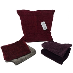Funda almohadon rugoso 40 x 40 cm *9110090*
