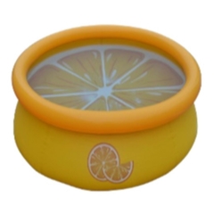 Pileta inflable deco naranja 3D 152 x 38 cm aprox. *8117789*