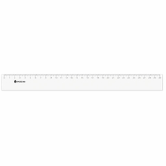 Regla Escolar 30 cm Cristal Pizzini *6171230* - comprar online