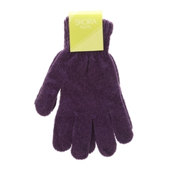 Guante dama Chenille liso *818740* - Cindy Mayorista