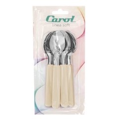 Cucharita Te X6 Carol *940606CAR* - Cindy Mayorista