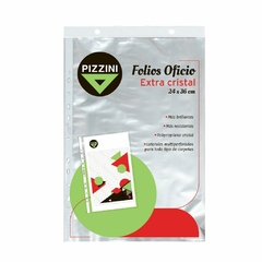 10 Folios Oficio 50 Micrones Pizzini *650FOX10*