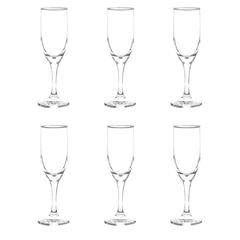 Copa Champagne Versalles 186 cc X6 *95436CL6IN*