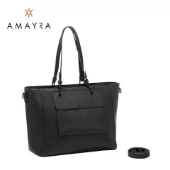 Cartera Amayra Negra *167.C1990.1* - comprar online