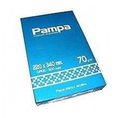 Resma x 10 Pampa A4 70 grs 500 hojas *806190* en internet