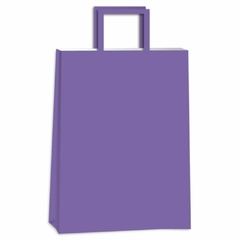 Bolsa Acuario Violeta 30x12x41 cm Pack X10 *84724*