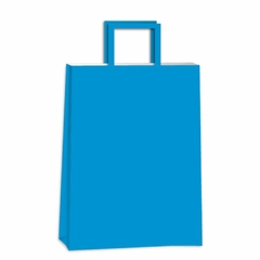 Bolsa Acuario Azul 14x8x20 cm Pack X10 *84730*
