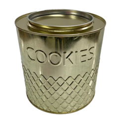 Lata cookies oro/cobre 180 *91142* - comprar online