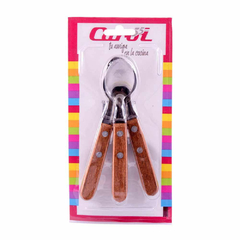 Cucharita Te Madera X3 Carol *960603CAR*